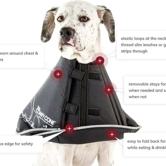 NWT, The Comfy Cone, Pet Soft Cone Collar - Picture 4 of 9